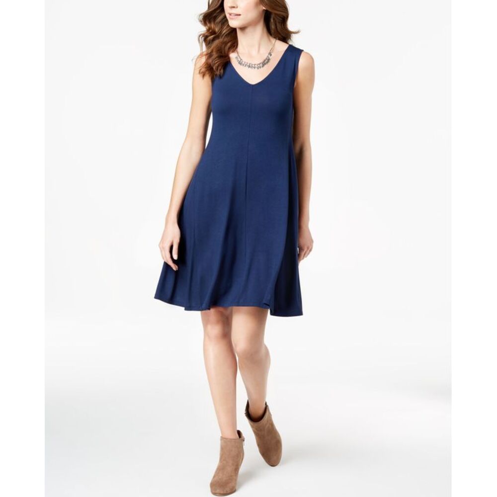 Style & Co Cross Back Dress - Picture 1 of 5